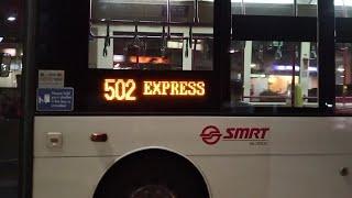 SMRT EXPRESS 502 Reformatted EDS Scania K230UB Euro 4 and 5 (ft. 185, 198A, 99, 334) 掲示板更新 (SBSから移管)