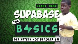 Supabase - Back to the Basics