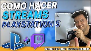 Como hacer Streams Desde Playstation 5 | Todo lo que necesitas | Aletz84