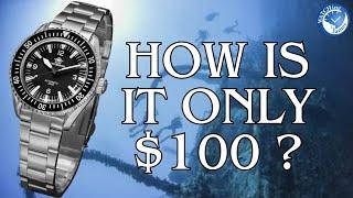 AddiesDive AD2056 - Only $100usd - Full Review #aliexpress #affordablewatches