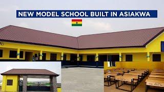 New school building built by Ghana scholarship boss for students