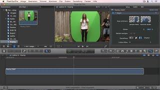 Der Keying-Effekt | Final Cut Pro X – Das umfassende Training