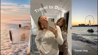 travel with me to Dubai!! *7 hour flight*