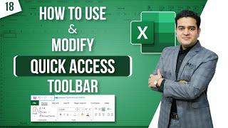 How To Use Quick Access Toolbar in Excel | How To Customize Quick Access Toolbar in Excel | #excel