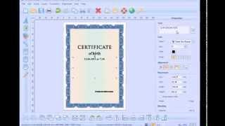 How to create and print a Certificate of Birth