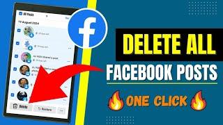 How To Delete All Post On Facebook 2024