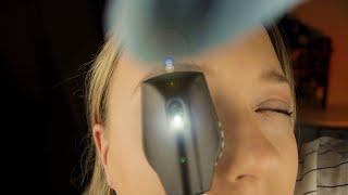 ASMR Ocular Orbital Eye Examination (Light Exam)