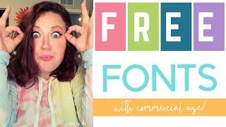 Free Fonts With Commercial Use - MyTOP 5 favorite sites