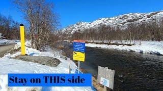 You will get in BIG Trouble if you Cross this Arctic River!