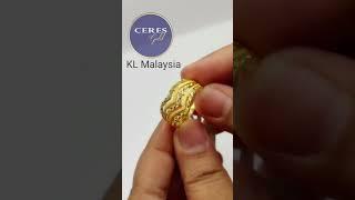 22K Gold Rings For Men And Women – CERES Gold Malaysia #22kGoldRings