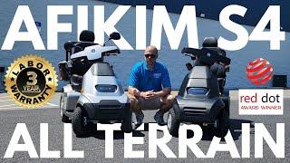  TOP TIER ELECTRIC SCOOTER? MUST-WATCH AFIKIM S4 MOBILITY SCOOTER REVIEW & DEMO! 