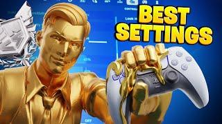 NEW Best Controller SETTINGS for Builds & Zero Builds + Sensitivity in Season 4 (Fortnite Tutorial)