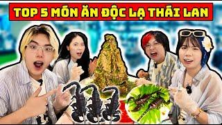 PHONG CẬN SAMMY NGÀY 1 DU LỊCH TẠI THÁI LAN CÓ GÌ VUI ? ĂN TOÀN ĐỒ ĂN ĐỘC LẠ