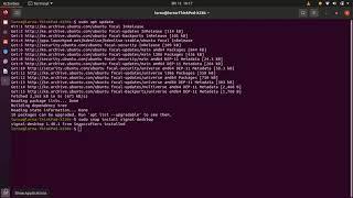 HOW TO INSTALL SIGNAL ON UBUNTU 20.04