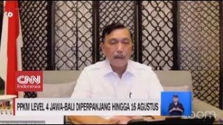 Pemerintah Resmi Perpanjang PPKM Level 4