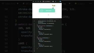 Day 038 -  Micro Css checkout button animation #coding #webdevelopment #frontend #html #css #webdev
