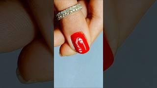 Easy Christmas nail art at home #naildesigns #payalsart #nailart #nails #short 🪅