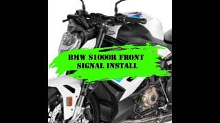 New Rage Cycles Installation Instructions - 2021 BMW S1000R Front Turn Signals