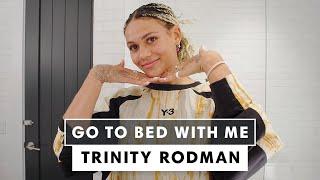 USWNT Star Trinity Rodman Swears By A Healing Balm Stick | Go To Bed With Me | Harper's BAZAAR