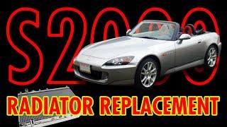 [E152] Replacing a radiator on a S2000 (Part 1)