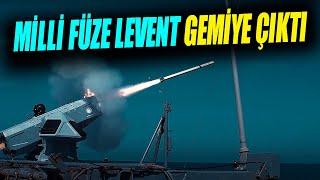 LEVENT gemiye çıktı, geri sayıma geçti - LEVENT air defense system - Savunma Sanayi - Roketsan