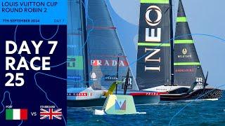 Luna Rossa Prada Pirelli vs. INEOS Britannia - Full Race 07/09/2024