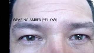 Most Natural Color Contact Lenses New Brand! Amber (Yellow)