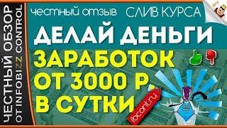 ДЕЛАЙ ДЕНЬГИ. ЗАРАБОТОК ОТ 3000 РУБЛЕЙ В СУТКИ. ВЛАДИМИР ВЛАСОВ / ЧЕСТНЫЙ ОБЗОР / СЛИВ КУРСА