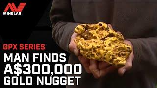 Gold Nugget Find Worth AUD $300,000 | Minelab GPX Series detector