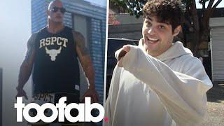 Noah Centineo Admits He Couldn't Keep Up With The Rock Training For Black Adam | toofab