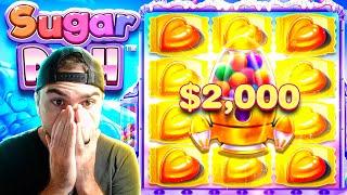 MY BIGGEST SUGAR RUSH 1000 SUPER BONUS BUY EVER!