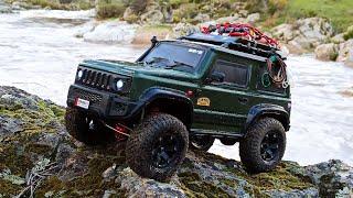 Crawler 1/10 Suzuki Jimny/RGT Rock Cruiser 136100 V3 Green/Rocky Valley Adventure. #CrawlerRcSevilla