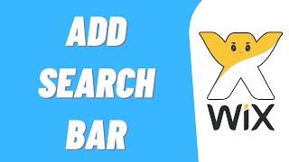 How To Add A Search Bar On Wix