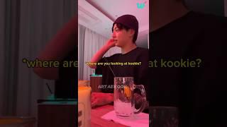 taekook kissing in JK's recent live jungkook kissing his "personal fridge"  #taekook #bts