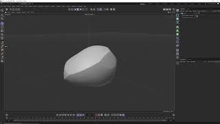 【搬运】C4D R25 初阶入门 Getting Started in Cinema 4D  09  Modeling Stylized Cartoon Rocks