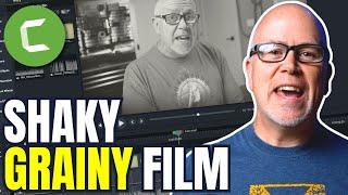 Shaky Grainy Film Look - in Camtasia 2024!