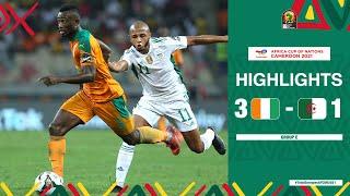 Côte d'Ivoire  Algeria Highlights - #TotalEnergiesAFCON2021 - Group E
