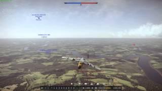 [War Thunder] Defensive maneuver leads to kill (Bf 109 G-2/trop)