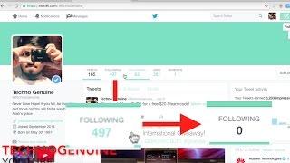 How To Unfollow All Following on Twitter with One Click