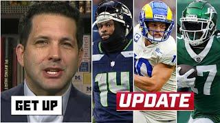 GET UP | WR market explodes! - Adam Schefter provides new update on DK Metcalf, Davante Adams, Kupp