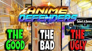 Honest Review Of Update 5  | Anime Defenders