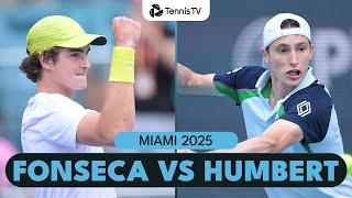 Entertaining Joao Fonseca vs Ugo Humbert Highlights  | Miami 2025