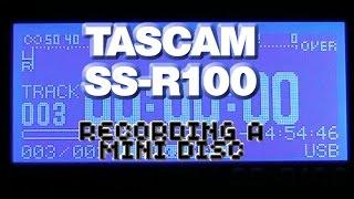 TASCAM SS-R100- Recording Demo: Hammy Technoid Talks