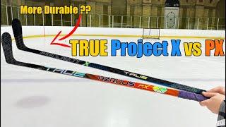 True Project X hockey stick vs PX HZRDUS Review - Which twig is better