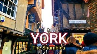 York Gimbal Walk With Me to The Chambles England :) 4K