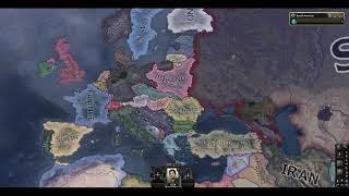 Hearts of Iron 4 Timelapse - Random Country Paths | HoI4 Timelapse