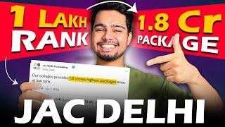 JAC Delhi Counselling "SECRET" Tips 2024 | NSUT vs DTU vs IGDTUW vs IIITD | College Review