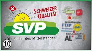 Schweizerische Volkspartei - SVP [#10] | Schweizer Parteien [Wahlen, 22. Oktober 2023]