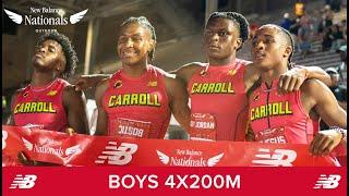 Boys 4x200m Relay Championship Section 1 - New Balance Nationals Outdoor 2024
