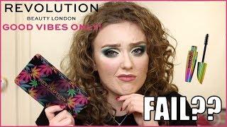 Revolution Forever Flawless Chilled Palette & Blowout Mascara Review | Auroreblogs